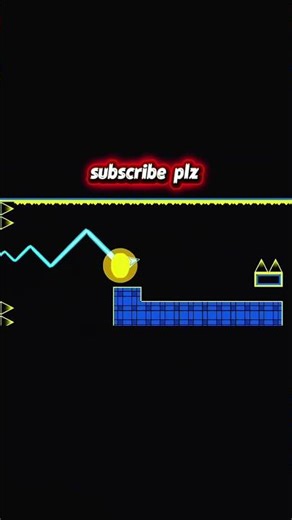 Level 17 Wave Dash: Geometry Arrow Easy Complete ⚡🔥#shorts