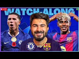 Chelsea v Barcelona | Man City v Leverkusen UCL Watchalong LIVE | TFHD