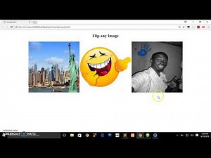 Learn how to flip an image (add a mirror effect) with CSS