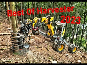 🌲BEST OF 2023 *HARVESTER* • by Forestmachine Impressions • HarvesterAction • Loggingmachines🌲
