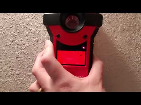 Finding Studs and Electrical Wires with Craftsman Stud Finder/Laser Level