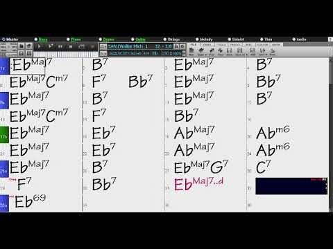 BACKING TRACK - SAN (Walter Michels, Lindsay McPhail) Eb 190 BPM SWING