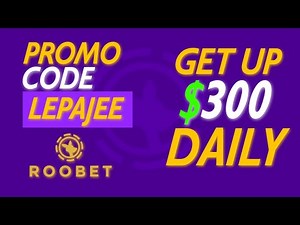 PROMO CODE ON ROOBET - ROOBET PROMO CODE 2024