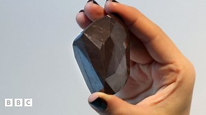 Black diamond known as 'The Enigma' goes to auction