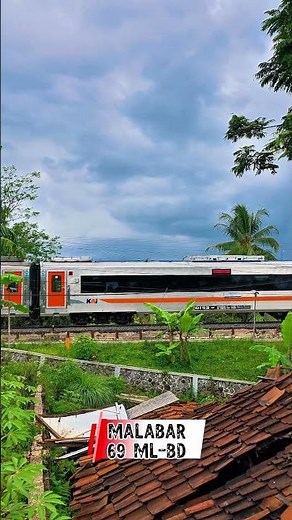 KERETA API (KA) MALABAR 69 ML-BD #keretaapikita #keretaapi #keretaapiindonesia #daop2