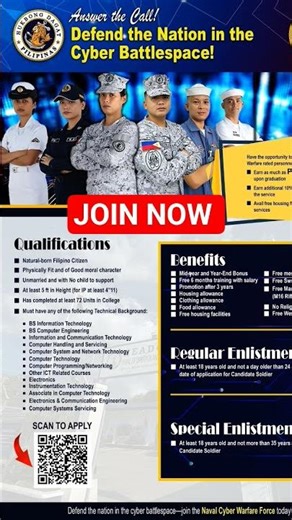 Join now | Become a Philippine Navy | Cyber Battlespace