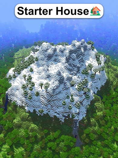Minecraft Easy Starter House in 35 Seconds 🏡