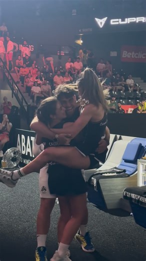 ✨🔥❤️‍🔥 FIRST FINAL for @bea_caldera & @carmengoenaga__. ⚔️ They defeated Bea González and Claudia Fernández 6-3/6-2. #PadelFip🌏 | FIP - International Padel Federation