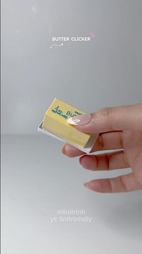 Diy Paper Butter Clicker 🧈