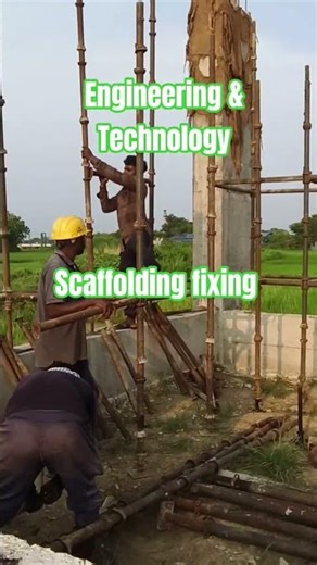 Cuplock Scaffolding Pipe Fixing Work | Fast & Perfect Site Setup 👷‍♂️||Civil Engineering||