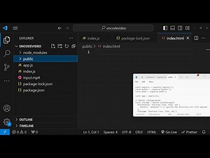 Node.js Express Project to Upload Files to Server Using Multer...