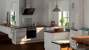 Interior animation kitchen