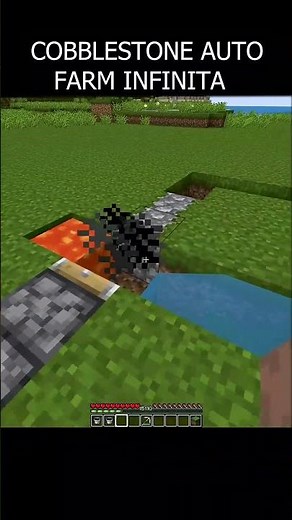Como fazer FARM DE PEDREGULHO no Minecraft