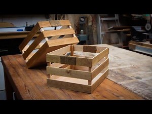Making a wooden Crate from Plywood | DIY Milk Crate | How to