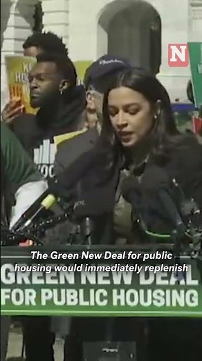 AOC Announces 'Green New Deal for Public Housing'