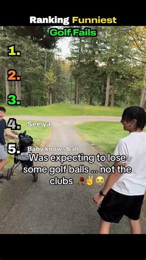 Ranking Funniest Golf Fails #funny #golf