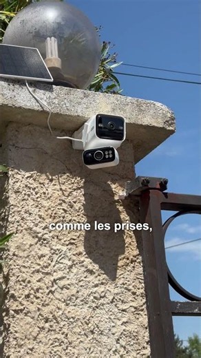 Tapo C675D KIT - Caméra solaire double objectif 4K AOV panoramique/inclinable extérieure - Manon
