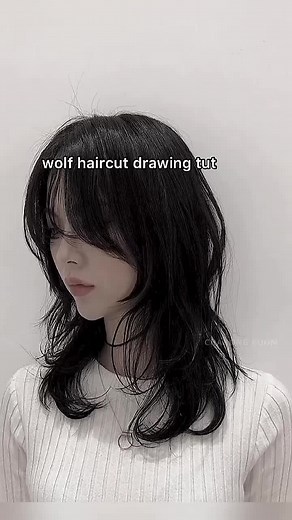 Wolf Hair Cutting Tutorial Drawing Tips