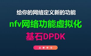 Vol.83【Linux CC  后台架构】网络虚拟化技术DPDK---ovs|vpp|NFV|SDN|中间件|NGN信号|动态链接|VNF|NFVI
