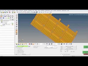 Hypermesh, Shell meshing, Automesh