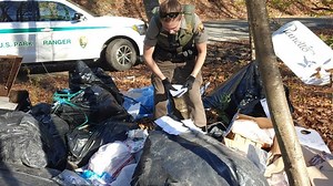Who is dumping trash at Del. Water Gap? A park ranger digs through the evidence to find out