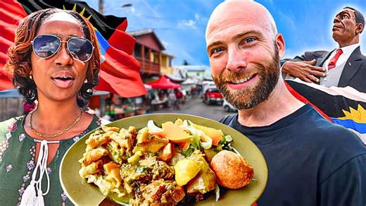 Antigua & Barbuda’s Best Market Food Tour In St. John’s!!