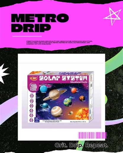 Solar System Puzzle | Cardboard | Educational Toys | 3+ Years