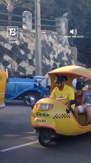 57K views · 1K reactions | Cuba's Unique &. Creative Mode Of Transportation: Coco Taxi | Fossbytes | Facebook