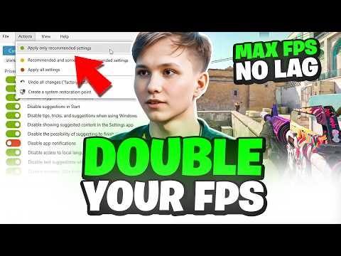 CS2 Hidden Settings to BOOST FPS + FIX FPS DROPS in 2025! (Fix Lag & Stutter)