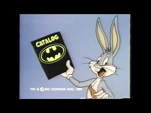 Warner Bros Merchandise Commercial (Batman 1989 VHS)