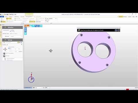 EDGECAM Turning Setup Orientation 1