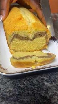 Mable cake baked at 3am