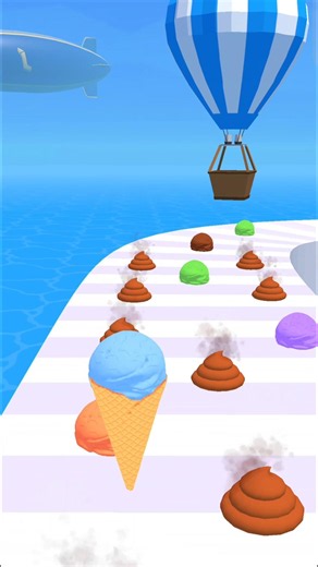 Stacky ice Cream Runner game#youtube#gameplay#viral#icecream#stackyicecreamrunner#cute#96
