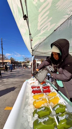 Selling Fresh Juices at our Sunday Farmers Market 🥰✨ #farmersmarket #fypシ #juicerecipes #dayinthelife #freshjuice | Plump Pressed Juice