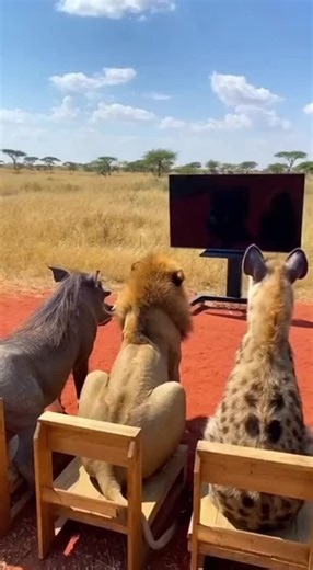 Warthog vs Lion Funny Moments