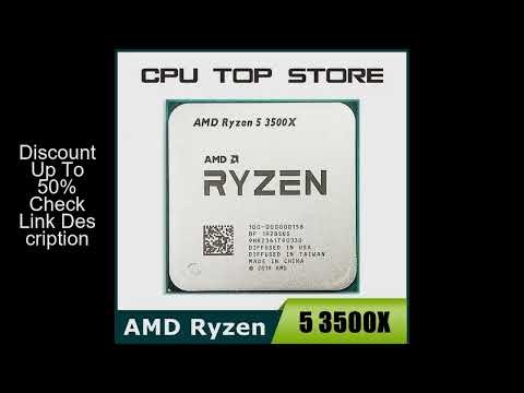 AMD Ryzen 5 R5 3500X 3.6GHz 6-Core 6-Thread CPU Processor Socket AM4