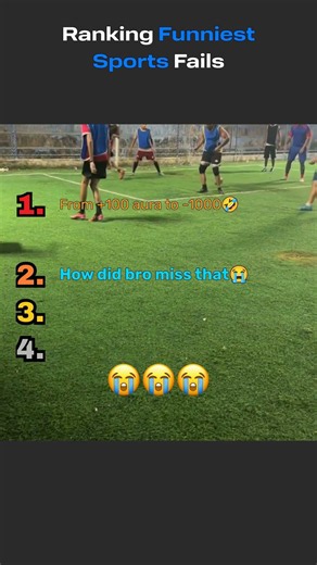 Ranking Funniest Sports Fails