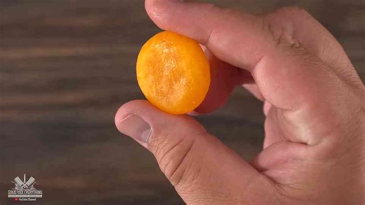 We all tried the umami egg yolk burger