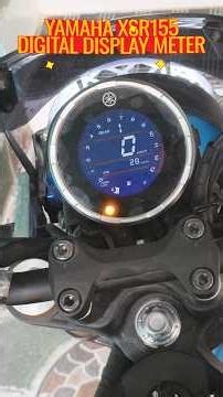 Yamaha Xsr155 Digital Display Meter🔥#shorts #xsr155