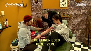 Dennis Weening & de kandidaten van Ink Master: Meesters van de Lage Landen openen een pop-up tattoo shop in Rotterdam! Get inked, get involved! Laat je inken voor het goede doel door de kandidaten van Ink Master: Meesters van de Lage Landen! Kom zondag 3 maart langs bij de Ink Master pop-up tattoo shop in Rotterdam, doneer een door jouw gewenst bedrag aan Movement on the Ground en selecteer jouw tattoo design! First come, first serve. | Paramount Network Nederland