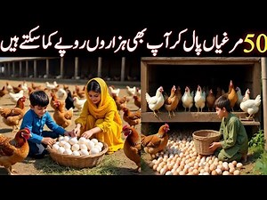 Poultry farming business plan 2025 | chicken egg business | Desi murghi farming tips | aseel murga