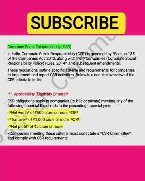 Corporate Social Responsibility | CSR in Management #csr #viral_video