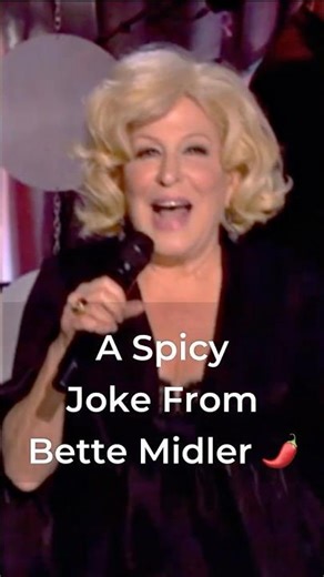 Pantyhose | Bette Midler Tells a Saucy Joke 🌶️