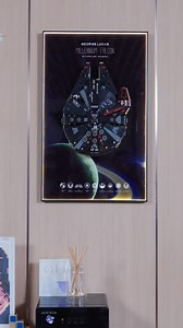 146K views · 718 reactions | New Display frame for Dark Falcon #lego #legoframe #legodisplay #starwars | Mark’s Magic Store | Facebook