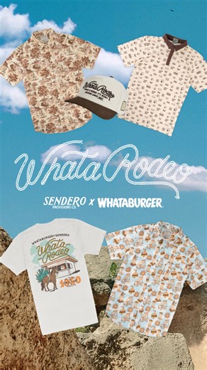 Style and swag with a western flair. Shop the new Whataburger x Sendero collection for a look that’s 100% Texas. | Whataburger
