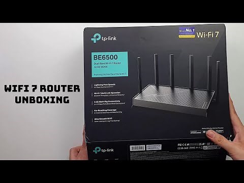 TP Link BE400 WiFi 7 Router Unboxing and Setup