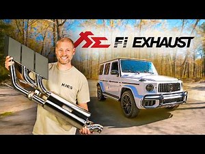 Mercedes G63 AMG Exhaust OVERHAUL (Fi-Exhaust Install & Driving Sounds)