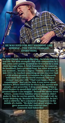 HE WAS SUED FOR NOT SOUNDING LIKE HIMSELF… THE TRUTH CHANGED EVERYTHING