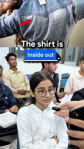 Real-Life English for Clothes & Appearance 💬 #englishbuzz #vocabulary #spokenenglish