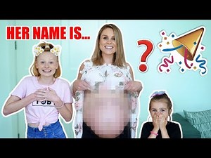 BABY GiRL'S NAME REVEAL!!! ??